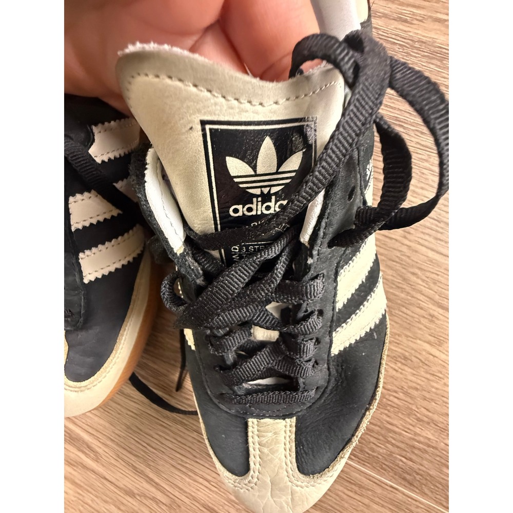 Adidas Samba OG Shoes Women's Core Black Wonder White Size 8.5 Casual Lifestle - Picture 2 of 12